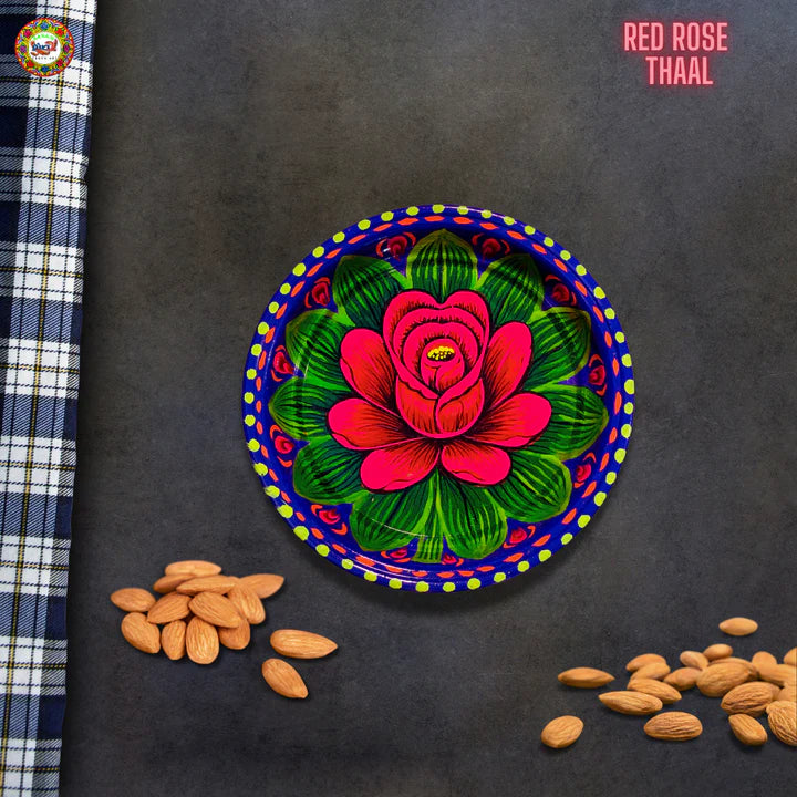 Rose Design Painted Truck Art Thaal