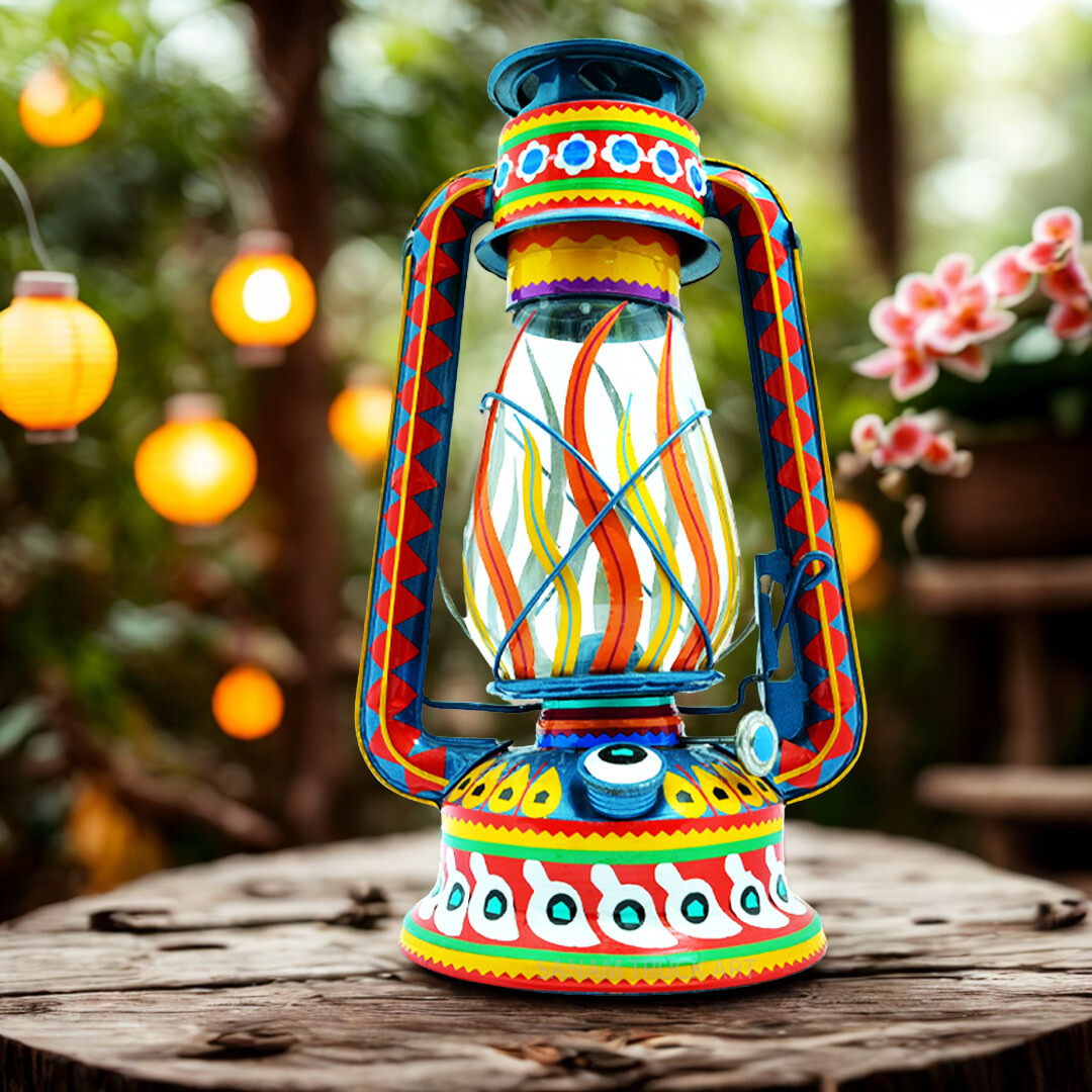Laal Tain hand painted design