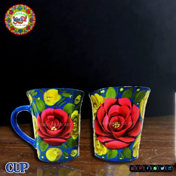 Hand Painted Cup - Image 14