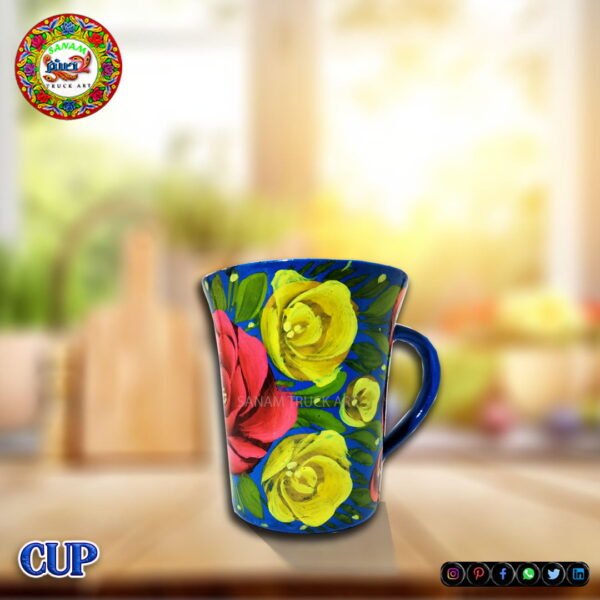 Hand Painted Cup - Image 16