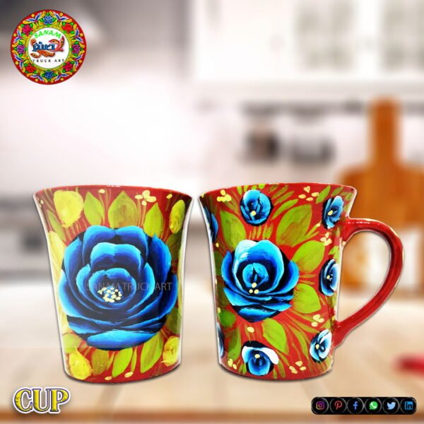 Hand Painted Cup - Image 17