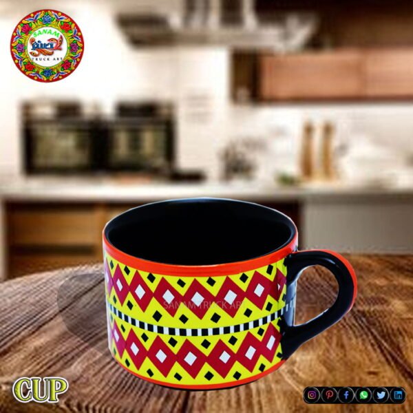 Hand Painted Cup - Image 5