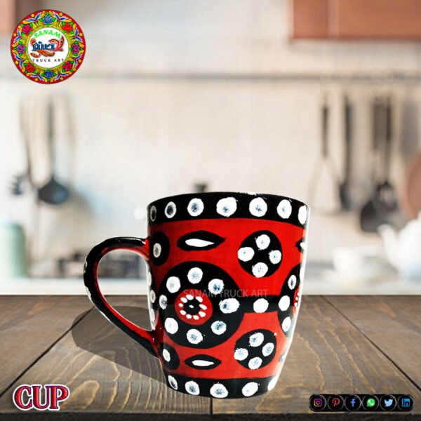 Hand Painted Cup - Image 9