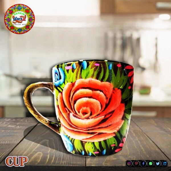 Hand Painted Cup - Image 11