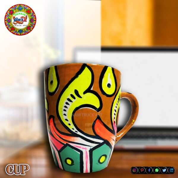 Hand Painted Cup - Image 12