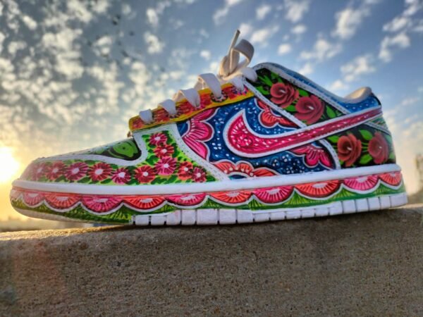 Hand Painted Truck Art shoes