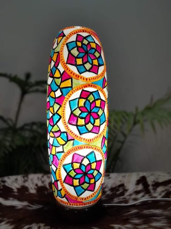 Sofia Camel Skin Lamp - Image 4