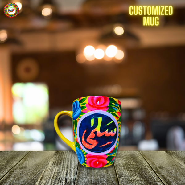Hand Painted Cup - Image 2